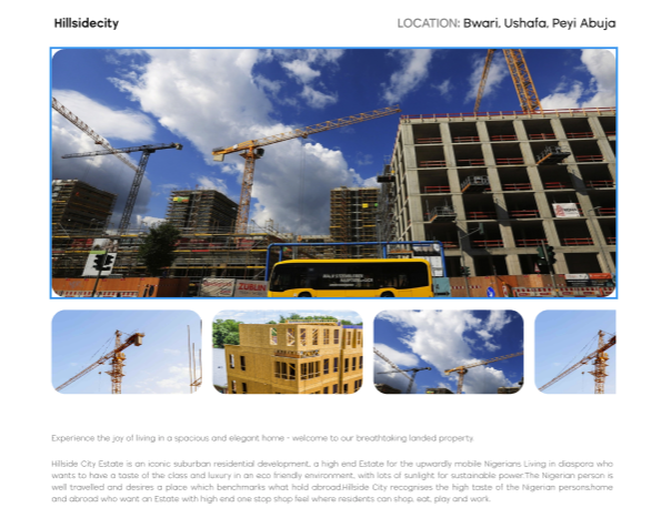 NestHub Property Detail Page for Hillsidecity
